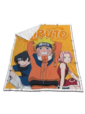 Naruto fleece plaid 120 x 150 cm - polyester