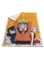 Naruto fleece plaid 120 x 150 cm - polyester - thumbnail