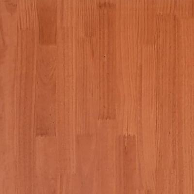 Bed met matras massief grenenhout wasbruin 140x190 cm