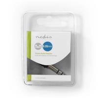 Nedis CAGB23930BK Stereo-audioadapter 6,35 Mm Male - 3,5 Mm Female Zwart - thumbnail