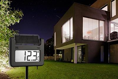 Digitale buitenthermometer Avenue solar 110 cm Digitale buitenthermometer Avenue solar 110 cm