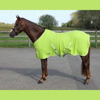 QHP Color fleecedeken lime maat:105 - thumbnail