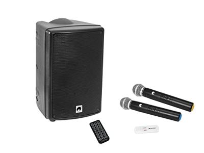 Omnitronic WAMS-08BT + UWM-2HH Actieve PA-speaker 1 set(s)