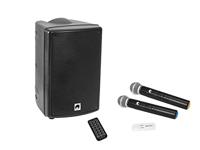 Omnitronic WAMS-08BT + UWM-2HH Actieve PA-speaker 1 set(s) - thumbnail
