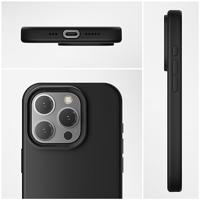 4Smarts Silikon Case Backcover Apple iPhone 15 Plus Zwart MagSafe compatible - thumbnail