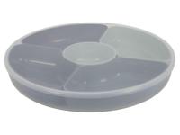 Cookinglife Snackbak Rond Ø 31 cm - met 5 losse bakjes - thumbnail