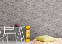 AS Creation Elements 2 - Helder Grijs - Steenlook - 388162 - thumbnail