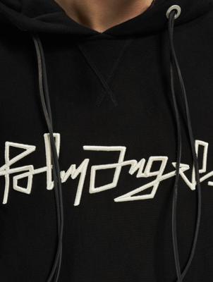 Palm Angels / Hoody Desert Logo Kimono in zwart Palm Angels / Hoody Desert Logo Kimono in zwart