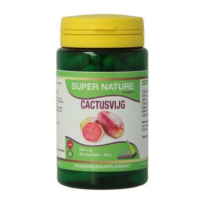 SNP Cactusvijg 500mg puur 60 Vegetarische capsules