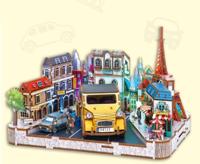 PlayfulMario Citroen France met verlichting 222 onderdelen Modelbouw - thumbnail