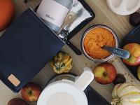 BEABA, Geïsoleerde lunchtas Navy blauw / strepen - thumbnail