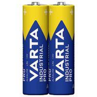 Varta Industrial Pro AA batterij (penlite) Alkaline 2.96 Ah 1.5 V 2 stuk(s) - thumbnail