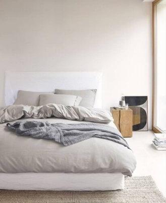 Marc O'Polo Marc O'Polo dekbedovertrek Senja soft oatmeal 260x220