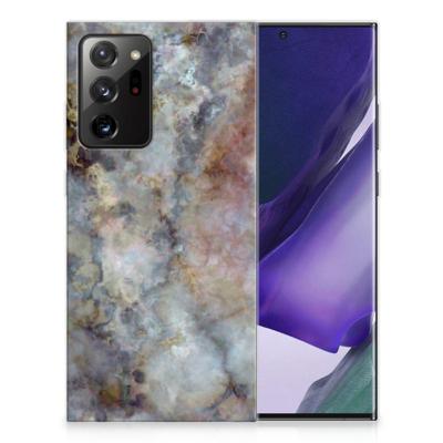 Samsung Galaxy Note20 Ultra | TPU | Siliconen hoesje | Marmer Grijs Samsung Galaxy Note20 Ultra | TPU | Siliconen hoesje | Marmer Grijs
