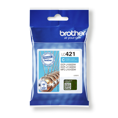 Brother Inktcartridge LC-421C Origineel Cyaan LC421C