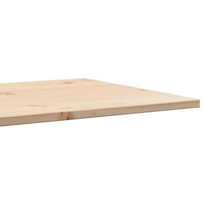 Tafelblad rechthoekig 90x40x1,7 cm massief grenenhout