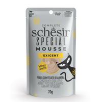 Schesir Exigent Special Mousse kip & eendenlever 70g - thumbnail
