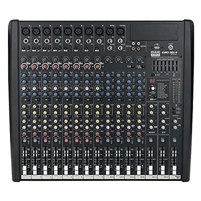 DAP GIG-164CFX 16-kanaals PA-mixer met effecten