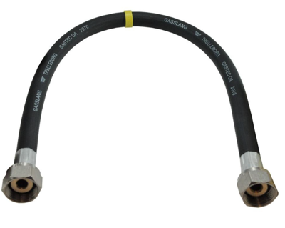 Stroomlijn Gasslang compleet 60 cm. - 6600150