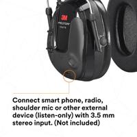 3M Peltor ProTac III MT13H221A Impuls-oorkap 32 dB EN 352-6:2002, EN 352-3:2002, EN 352-1:2002 1 stuk(s) - thumbnail
