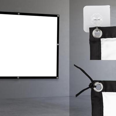 Maclean projectiescherm, 120", 240x180cm, 25mm 4:3 frame, spanhaken, MC-169