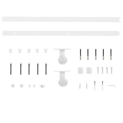 Schuifdeur met beslag 90x210 cm massief grenenhout