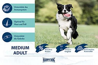 Happy Dog Fit & Vital Medium Adult hondenvoer 2 x 12 kg
