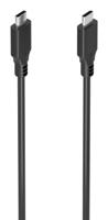 AISENS A107-0874 USB 3.2 Kabel Gen2X2, 20 Gbit/s, 8K bij 30Hz, 5A, 100W, E-Marker, Type USB-C/M, Zwart, 3m - thumbnail