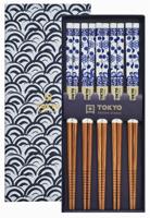 Chopsticks Set van 5 paar - Tokyo Design Studio - Golven - thumbnail