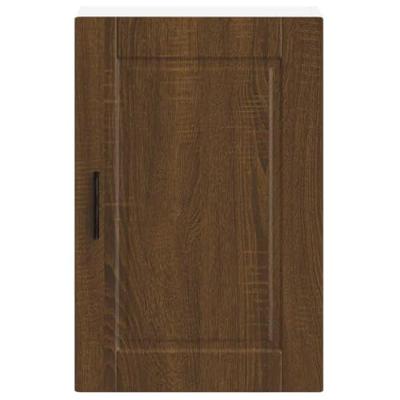 Keukenwandkast Porto bewerkt hout bruin eikenkleur Keukenwandkast Porto bewerkt hout bruin eikenkleur