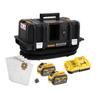DEWALT DCV586MT2-QW Accu Nat- en droogzuiger 54V XR FLEXVOLT M-klasse - Inclusief 2x 6.0Ah Accu en Lader - thumbnail
