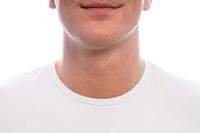 Slater Stretch T-Shirt Round neck White Two Pack ( art 6500) - thumbnail