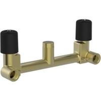 Saqu Cubo inbouwdeel wastafelmengkraan tweeknops - thumbnail