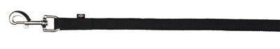 TRIXIE HONDENRIEM SLEEPLIJN SINGELBAND ZWART