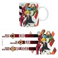 The Seven Deadly Sins Mug - Meliodas, Ban, & King - thumbnail