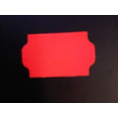 Etiket 3219 fluor rood permanent 30.000