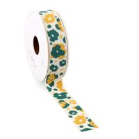 Lint MEKKO ribbon groen 25mm x 10m - thumbnail