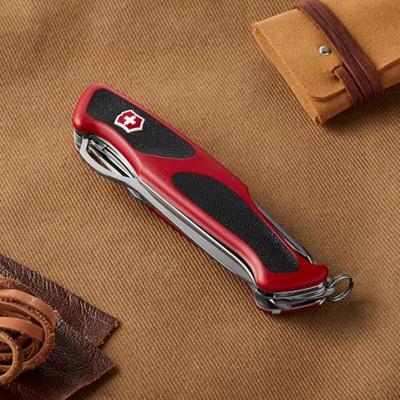 Victorinox Ranger Grip 78 Zakmes Rood/Zwart Victorinox Ranger Grip 78 Zakmes Rood/Zwart