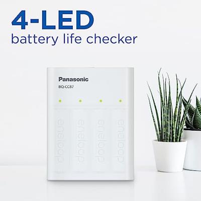 Panasonic BQ-CC87 Batterijlader NiMH AAA (potlood), AA (penlite) Panasonic BQ-CC87 Batterijlader NiMH AAA (potlood), AA (penlite)