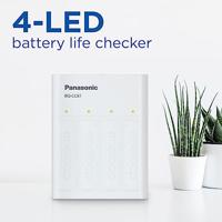 Panasonic BQ-CC87 Batterijlader NiMH AAA (potlood), AA (penlite) - thumbnail