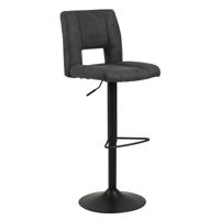 Bendt Barkruk 'Ruth' (zithoogte 62-83cm), kleur Antraciet - thumbnail