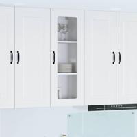 Keukenkast Kalmar Hoogglans wit 40 x 31 x 100 cm Bewerkt hout - thumbnail