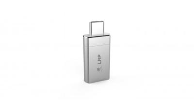 LMP Magnetische veiligheidsadapter, USB-C, voor laadkabels tot 100 W, zilver