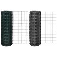 Euro hek 25x1,0 m staal groen - thumbnail