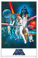 Poster Star Wars - Classic La Guerra De Las Galaxiax 61x91,5cm - thumbnail