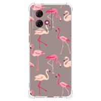 Motorola Moto G84 Case Anti-shock Flamingo - thumbnail