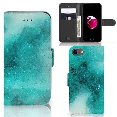 Hoesje iPhone 7 | 8 | SE (2020) | SE (2022) Painting Blue Hoesje iPhone 7 | 8 | SE (2020) | SE (2022) Painting Blue