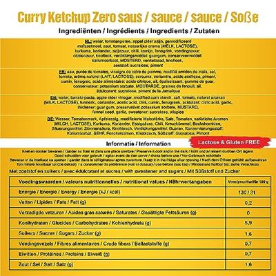 Zero Sauce 350ml Curry Ketchup - thumbnail