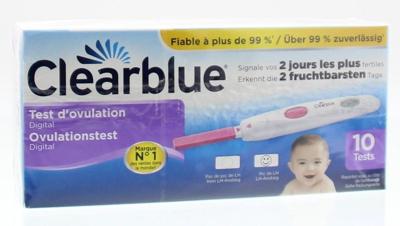 Clearblue Digital Ovulatietest 10 Clearblue Digital Ovulatietest 10