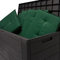 FUNSTAR Woody 2025 Opslagbox Kunststof Antraciet - thumbnail